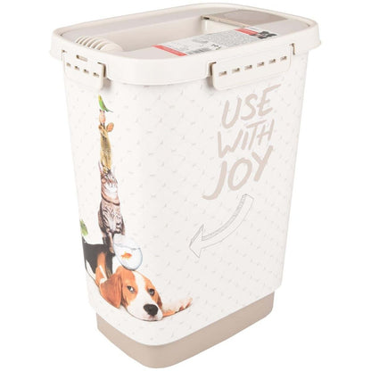 Flamingo June Pet Food Container | Airtight Storage for Dry Food & Litter