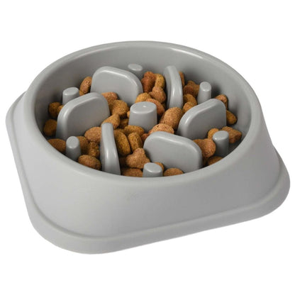 Flamingo Bobo 1 Dog Slow Feeder | Square Plastic Slow Feeder with Non-Slip Feet (500ml)
