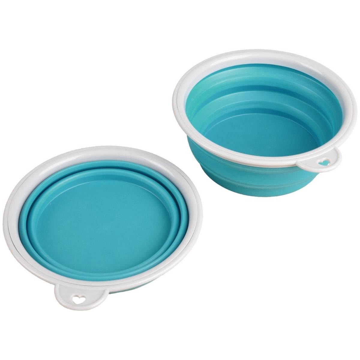Flamingo 2-in-1 Trinka Traveling Bottle | Portable Pet Food & Water Container with Bowls