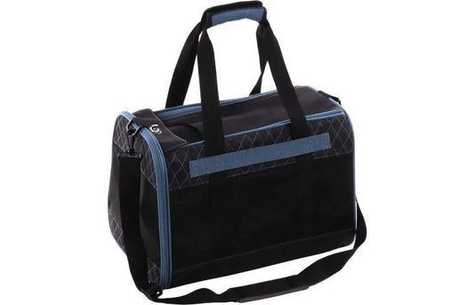 Flamingo Hakon Dog Carrying Bag Black | Durable Pet Carrier for Small Dogs up to 7kg
