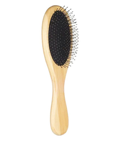 Flamingo Pin Brush Babu Dog Brush | Eco-Friendly Bamboo Pin Brush for Dogs