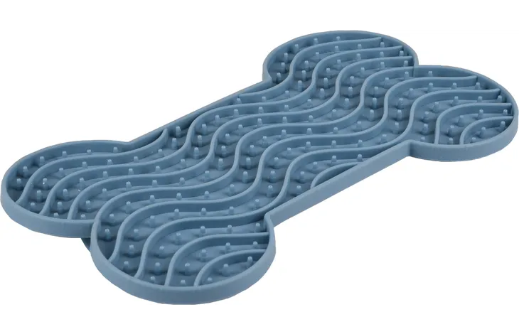 Flamingo Yummy Silicone Bone Lick Pad | Dog & Cat Slow Feeder Licking Pad