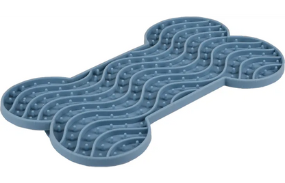 Flamingo Yummy Silicone Bone Lick Pad | Dog & Cat Slow Feeder Licking Pad