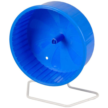 Flamingo Wacky Exercise Wheel Hamster Toy | Silent Spinner for Small Pets