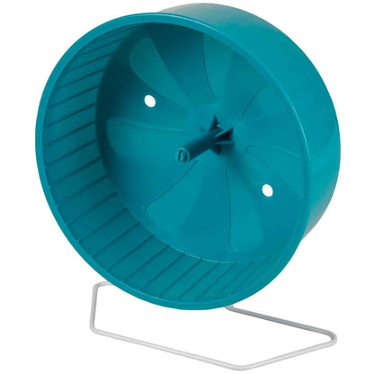 Flamingo Wacky Exercise Wheel Hamster Toy | Silent Spinner for Small Pets
