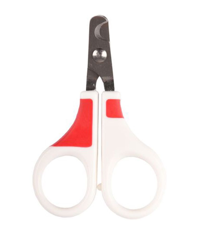 Flamingo Groo'Me Fausto Cat Nail Scissors White/Red | Safe & Precise Cat Nail Trimming