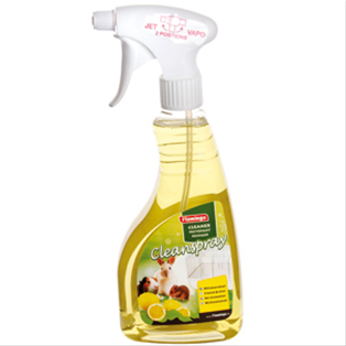 Flamingo Lemon Scent Cage Cleaner Spray 500ml | Refreshing Pet Habitat Cleaner