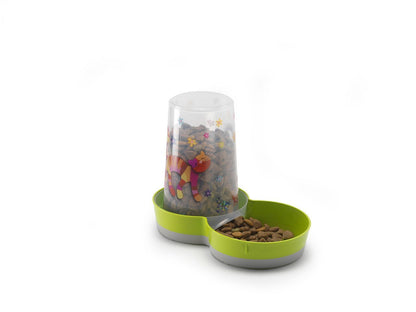 Flamingo Friends Forever Eat/Drink Dog Bowl 1.5L | Large Stainless Steel Dog Bowl