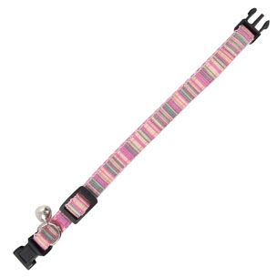 Flamingo Candy Cat Collar | Sweet Candy-Themed Print Cat Collar with Bell
