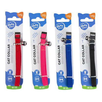 Duvo+ Cat Collar Uni Stretch-Mixed Colors | Adjustable Safety Collar with Stretch Section 20-30cm