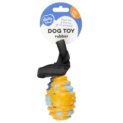 Duvo+ Rubber Rugby Smash S | Durable Fetch Toy for Small Dogs