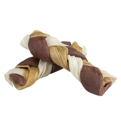 Duvo+ Twist'N Roll Twisters Beef | Natural Beef Chews for Dogs (5 Pieces)