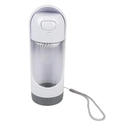 Duvo+ Drinking Bottle Compact White 300ml | Portable Pet Water Bottle