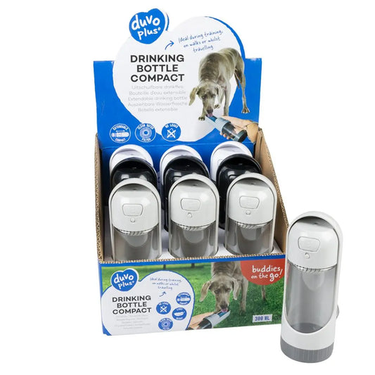 Duvo+ Drinking Bottle Compact 300ml | Portable Pet Water Bottle (Mixed Colors)