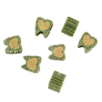 Duvo+ Chew! Stuffed Dental Bites 1cm | Mini Mint Dental Chews 140pcs 420g