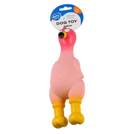 Duvo+ Latex Birds with Goose Bumps Dog Toy | Textured Squeaky Toy