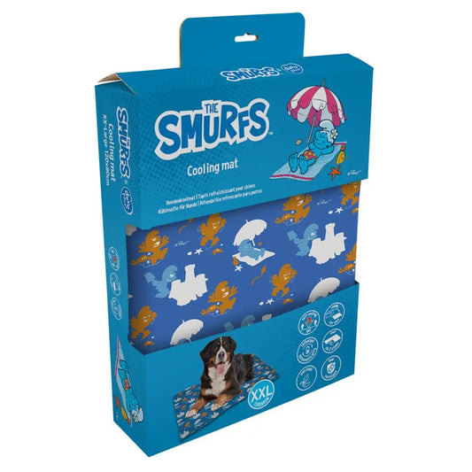 Duvo+ The Smurfs Cooling Mat XXL | Extra Large Licensed Smurfs Pet Mat