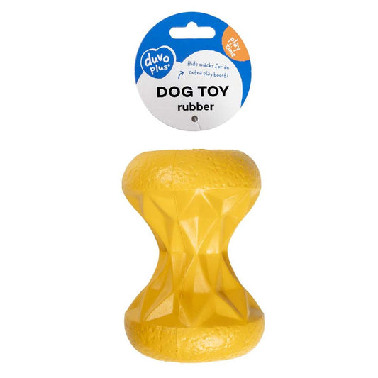 Duvo+ Feeding Griplay Hourglass Yellow | Treat-Dispensing Puzzle Toy 12x8.6x8.6cm