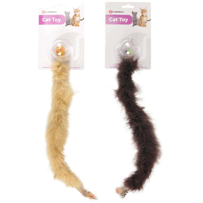 Flamingo Wilko Shaky Boa Cat Toy | Interactive Feather Wand Toy for Cats