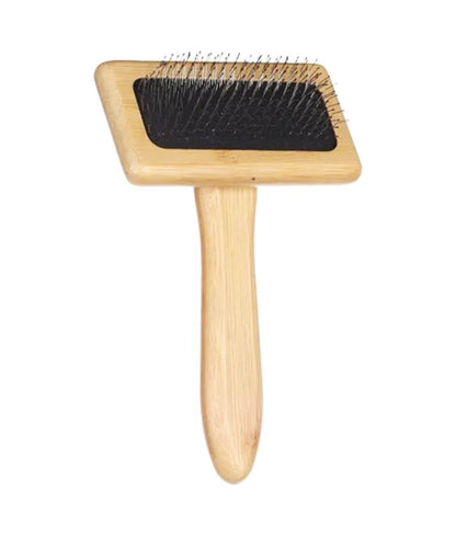 Flamingo Slicker Brush Babu Smooth & Shiny Cat Brush | Eco-Friendly Detangling Brush for Cats