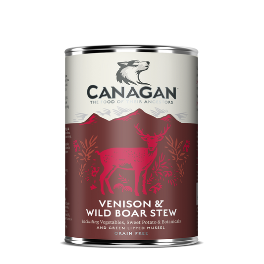 Canagan Venison & Wild Boar Stew Wet Dog Food 400g