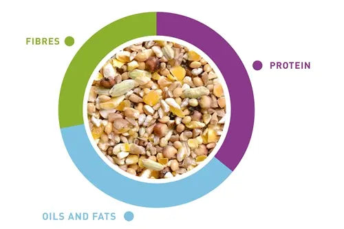 Padovan Naturalmix Tortore 5kg | Grain Mix for Turtle Doves & Quails
