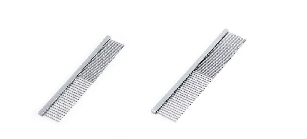 Padovan Pet Grooming Flea Comb Small | Fine-Toothed Finishing Comb for Dogs & Cats