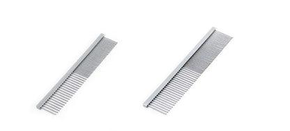 Padovan Pet Grooming Flea Comb Small | Fine-Toothed Finishing Comb for Dogs & Cats