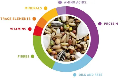 Padovan Wellness For Australian Birds 850g | Complete Feed for Cockatiels & Rosellas