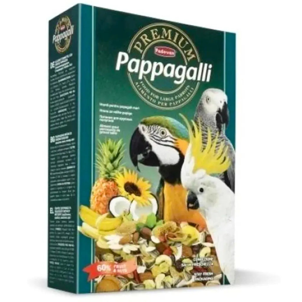 Padovan Premium Pappagalli 500g | Complete Feed for Large Parrots