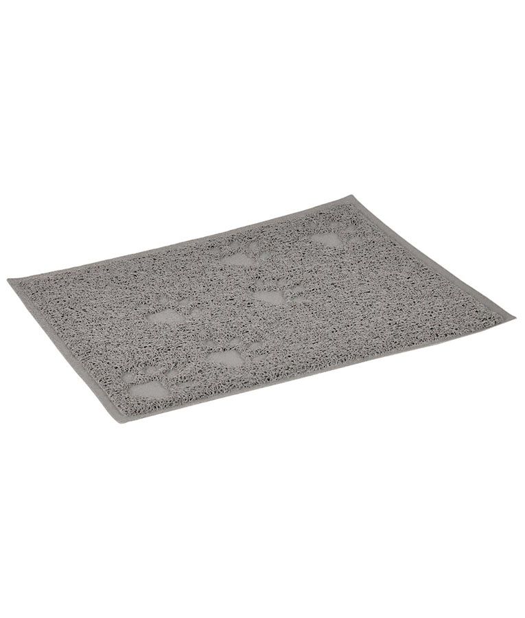 Flamingo Tumbi Rectangular Cat Litter Tray Mat | Durable PVC Litter Tracking Mat