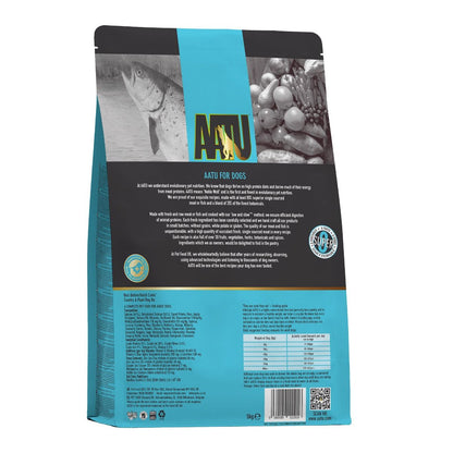 AATU Free Run Salmon Dry Dog Food | 80% Salmon | Joint Care | Grain-Free | 1.5kg-10kg
