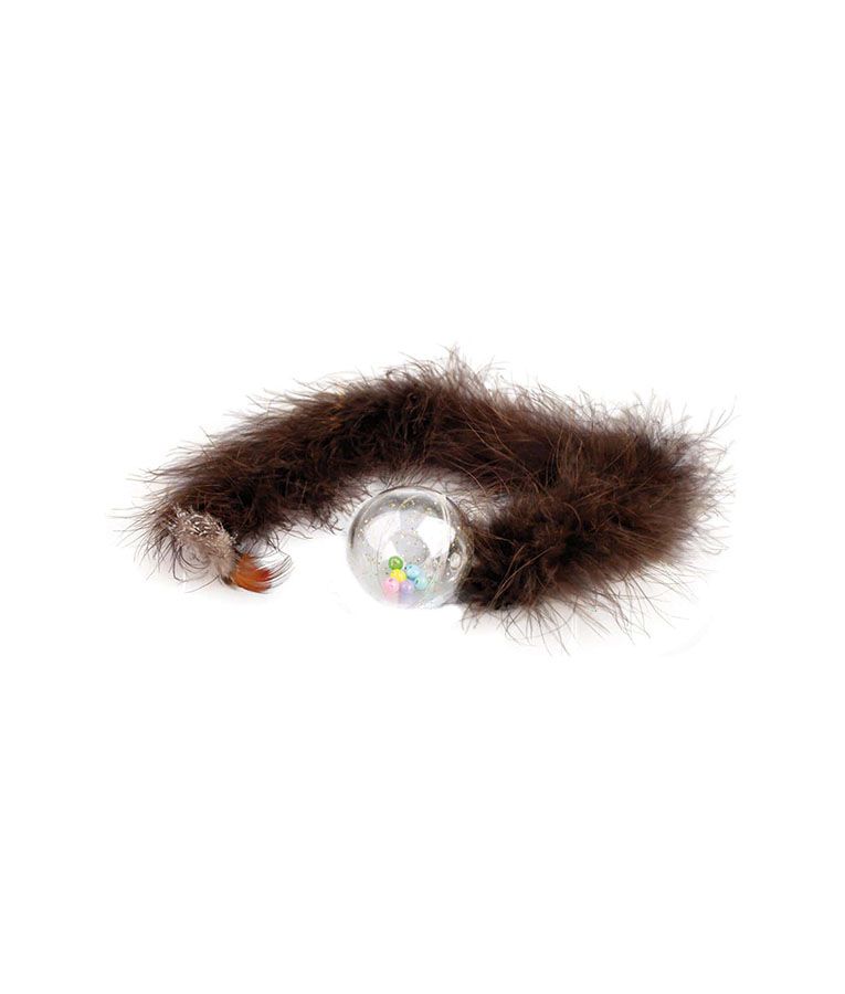 Flamingo Wilko Shaky Boa Cat Toy | Interactive Feather Wand Toy for Cats