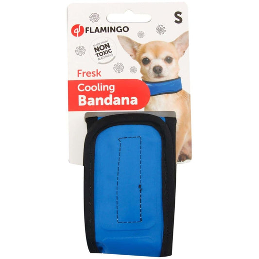 Flamingo Dog Cooling Bandana | Evaporative Cooling Neck Scarf for Dogs