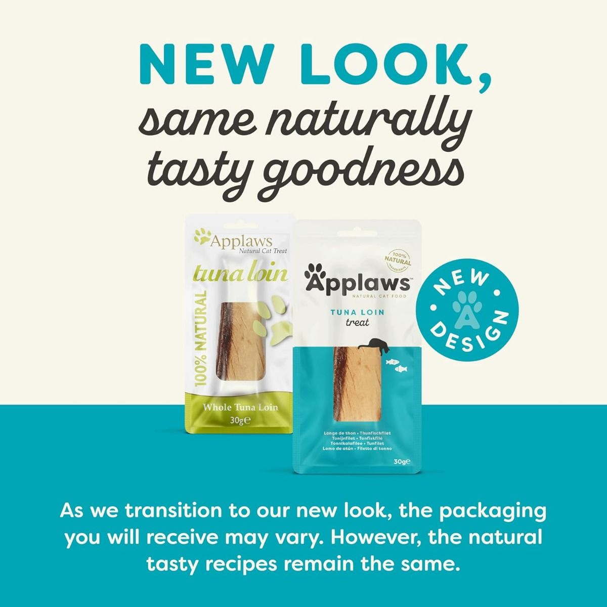 Applaws Natural Cat Treats - 100% Natural Whole Tuna Loin (30g)