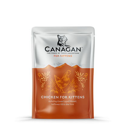 Canagan Chicken Kitten Wet Cat Food 85g Pouch