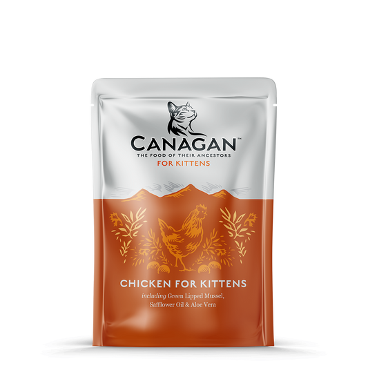 Canagan Chicken Kitten Wet Cat Food 85g Pouch