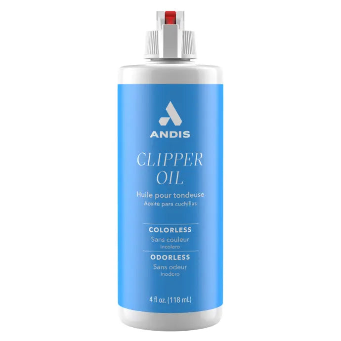 Andis Clipper Oil 118ml | Professional Clipper Blade Lubricant for Grooming Maintenance