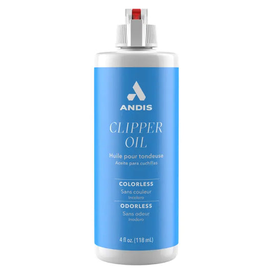 Andis Clipper Oil 118ml | Professional Clipper Blade Lubricant for Grooming Maintenance