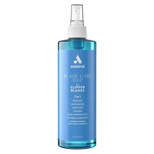 Andis Blade Care Plus Spray 473ml | Professional Clipper Blade Cleaner, Lubricant & Protector