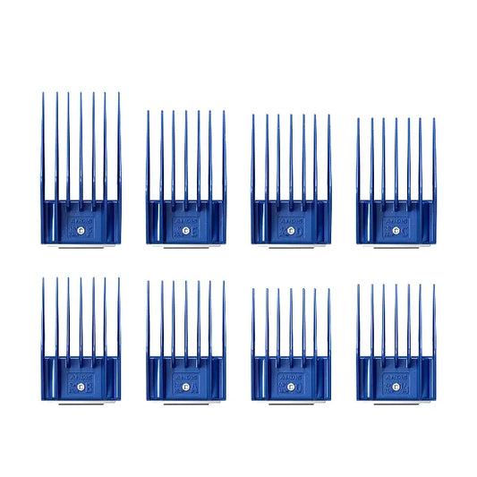 Andis 8-Piece Universal Attachment Comb Set | Professional Clipper Guide Combs for Pet Grooming