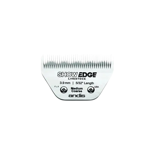 Andis Show Edge® Detachable Livestock Blade Medium Coarse | Professional Animal Grooming Clipper Blade