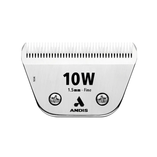 Andis CeramicEdge® #10W Fine Wide Blade | Professional Wide Detachable Clipper Blade | Precision Pet Grooming Blade for Dogs & Cats