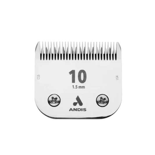 Andis UltraEdge® Detachable Blade Size 10 | 1.5mm Professional Pet Grooming Clipper Blade