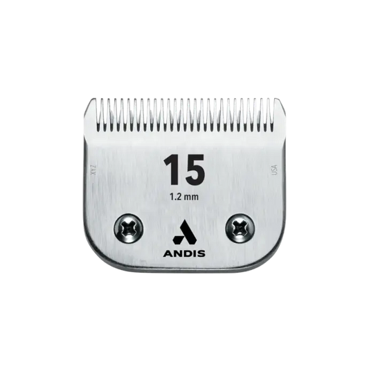 Andis UltraEdge® Detachable Blade Size 15 | 1.2mm Professional Pet Grooming Clipper Blade