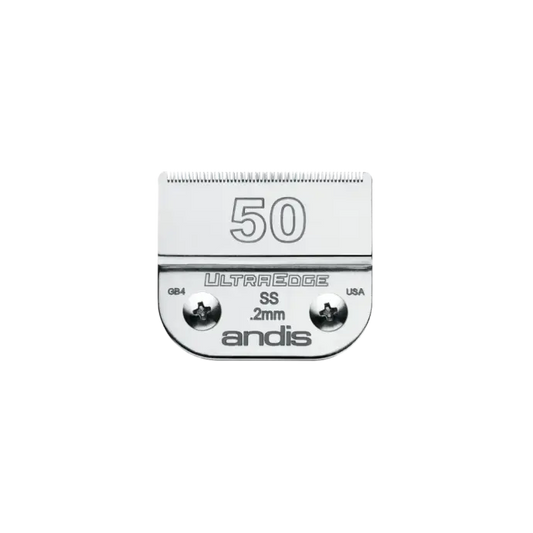Andis UltraEdge® Detachable Blade Size 50SS | 0.2mm Professional Pet Grooming Clipper Blade