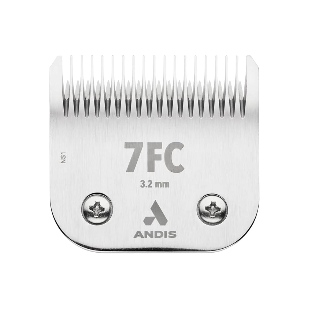 Andis CeramicEdge® Detachable Blade Size 7FC (3.2mm) | Professional Replacement Clipper Blade for Dog & Cat Grooming