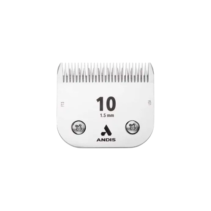 Andis CeramicEdge® Detachable Blade Size 10 | 1.5mm Professional Pet Grooming Clipper Blade