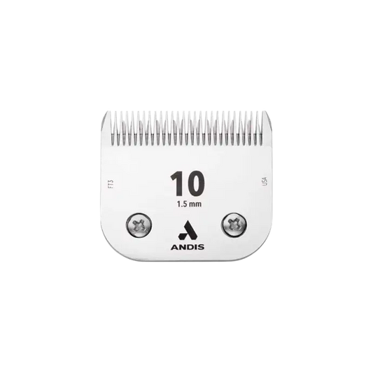 Andis CeramicEdge® Detachable Blade Size 10 | 1.5mm Professional Pet Grooming Clipper Blade