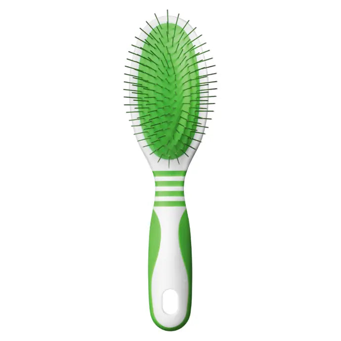Andis Medium Pin Brush | Professional Pet Grooming Brush | Gentle Detangling & Coat Finishing for Dogs & Cats